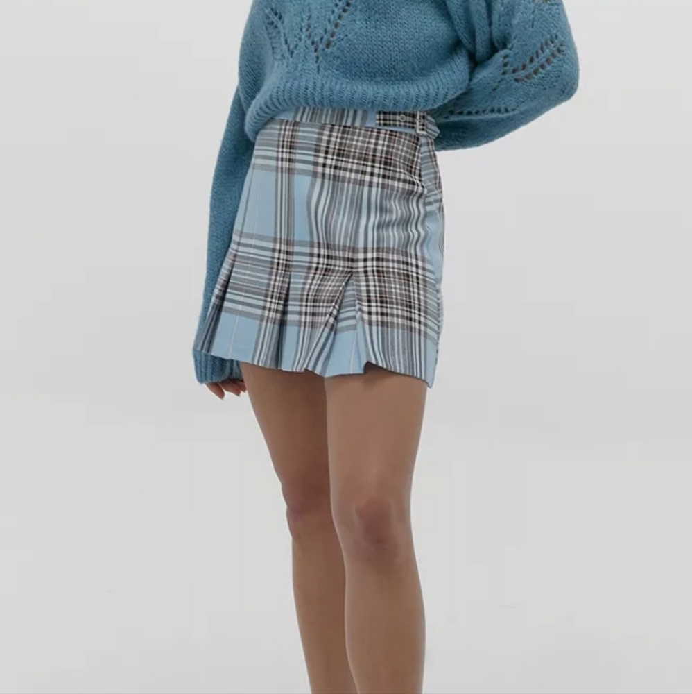 aritzia x Talula Babaton vintage wool wrap mini